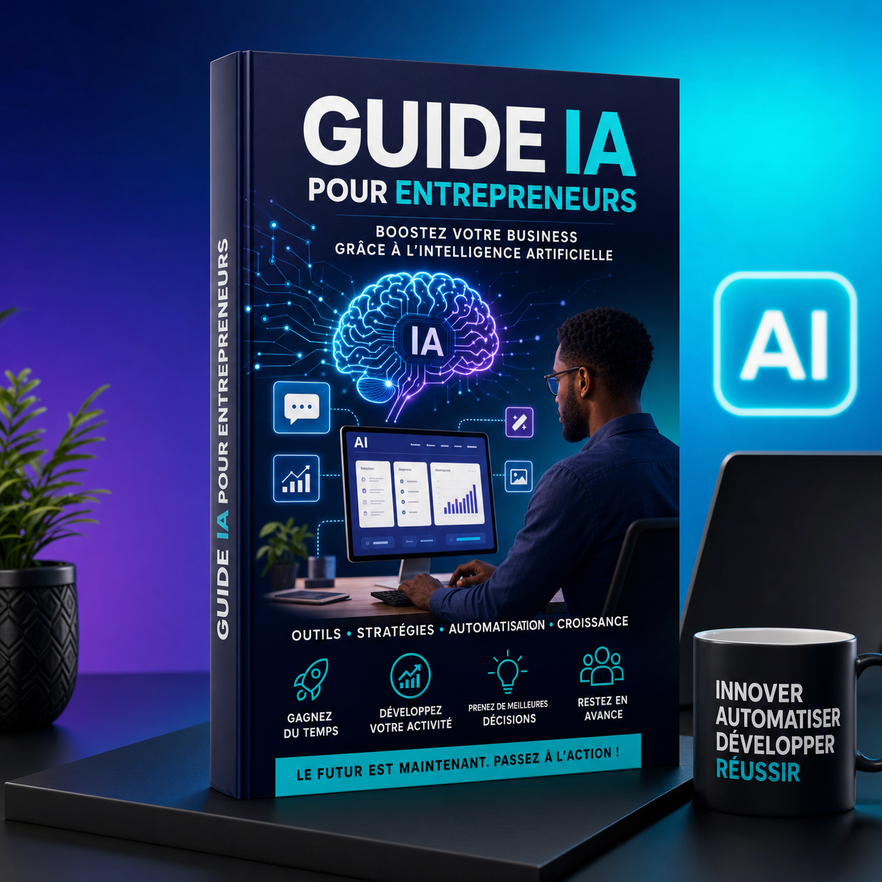 Guide IA pour Entrepreneurs - Maîtrisez l'Intelligence Artificielle