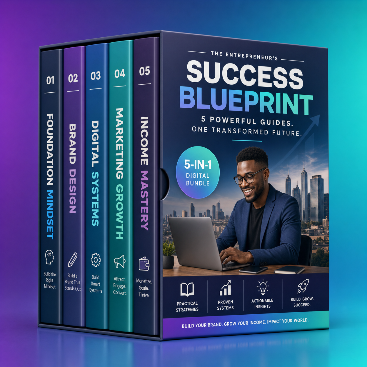 Bundle Entrepreneur Digital Débutant - 5 Guides en 1