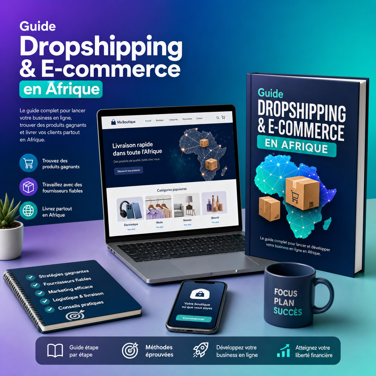 Guide Dropshipping & E-commerce en Afrique - Lancez Votre Business en Ligne